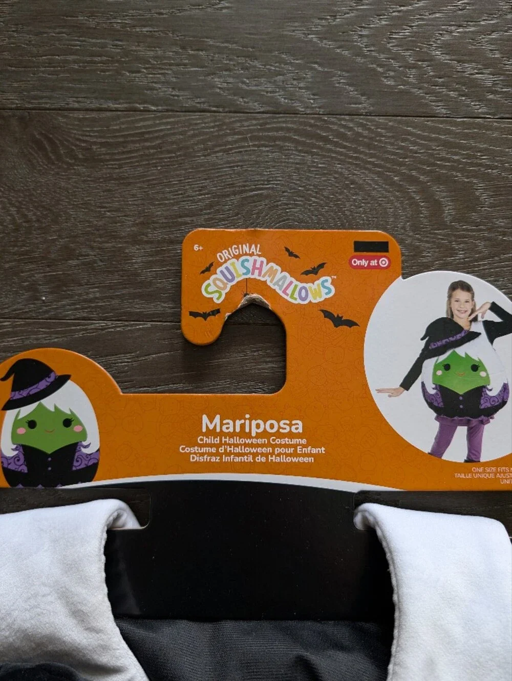 NWT Squishmallows Mariposa Witch Child Halloween Costume